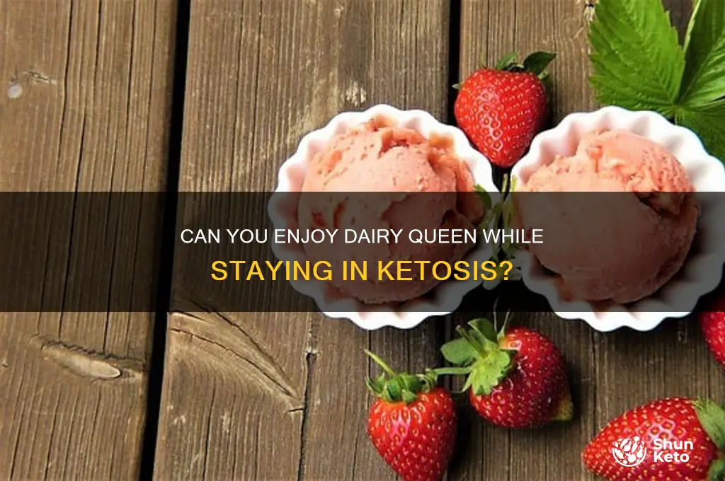 can you have dairy queen on keto