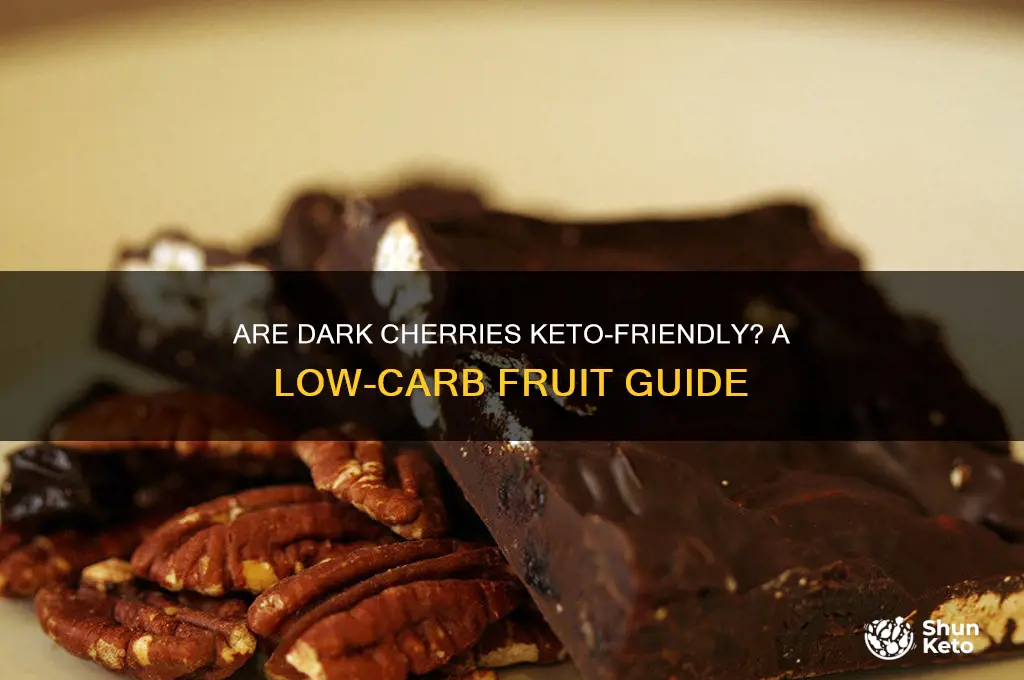 can you have dark cherries on keto