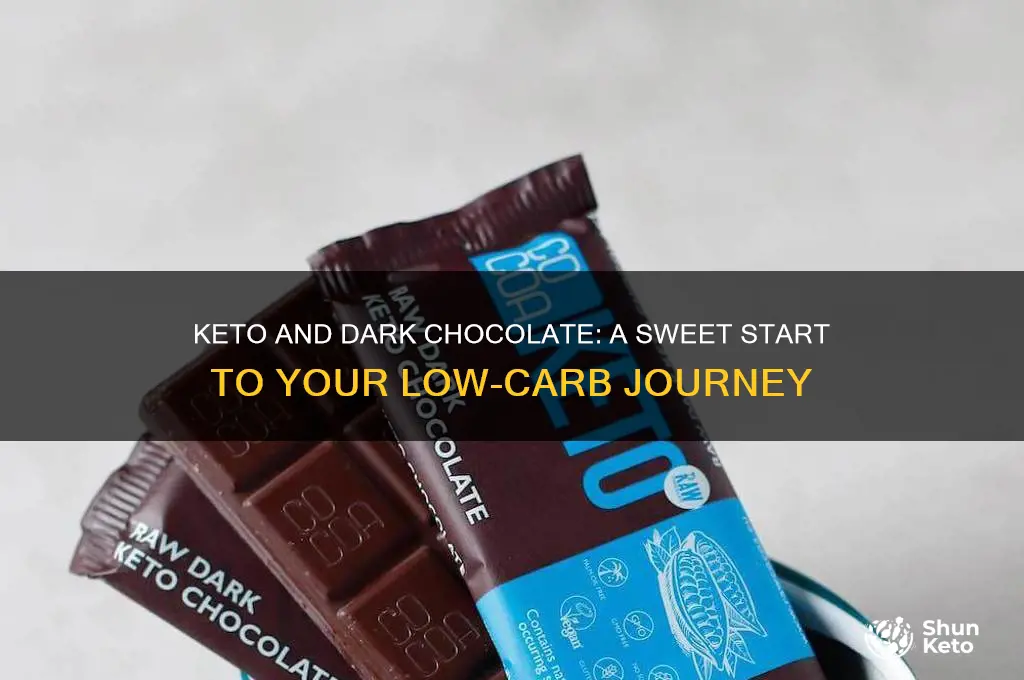 can you have dark chococlate when starting out on keto