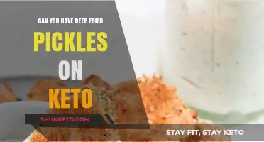 Keto-Friendly Deep Fried Pickles: Crunchy, Low-Carb Snack Possibility Explored