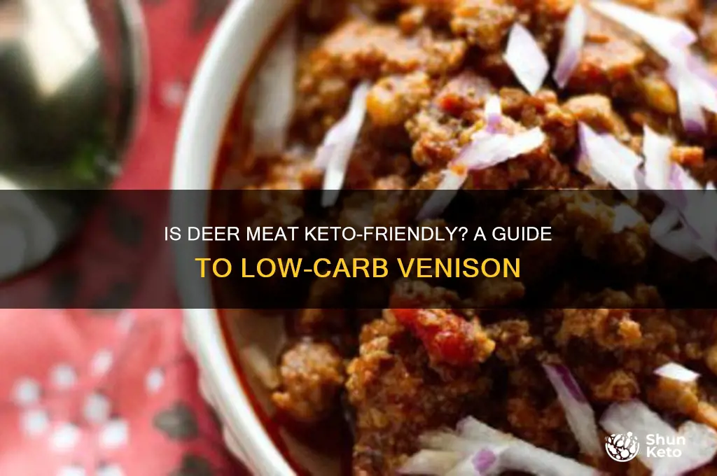 can you have deer meat on keto diet