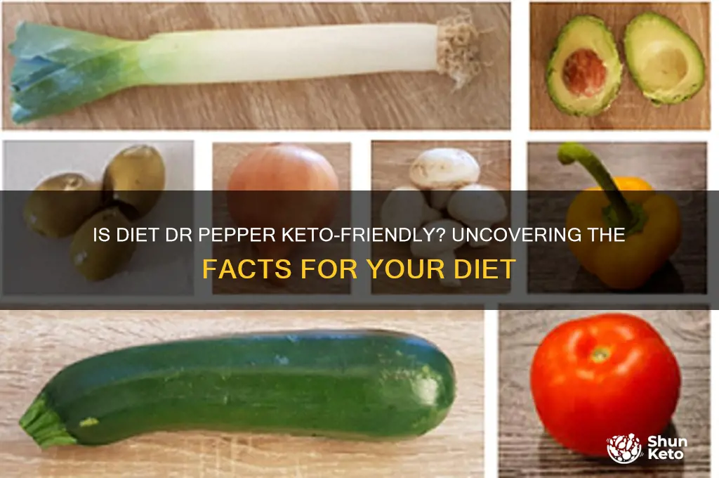 can you have diet dr pepper on keto