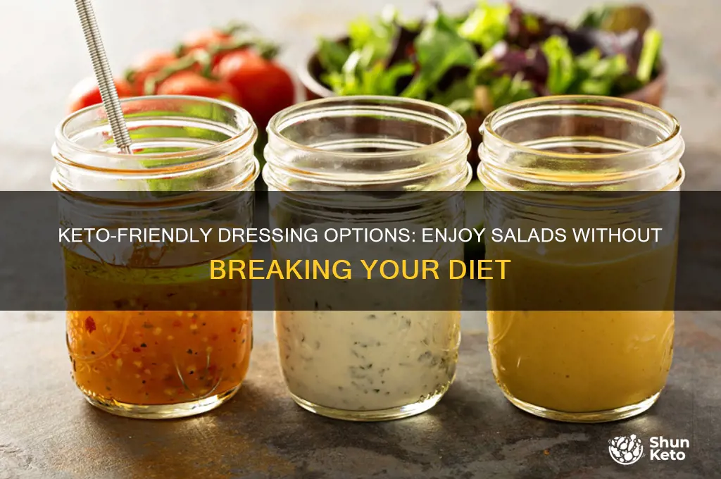 can you have dressing on keto