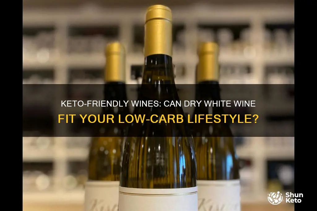 can you have dry white wine on keto diet