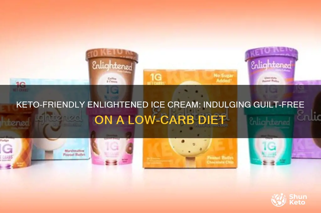 can you have enlightened ice cream on keto