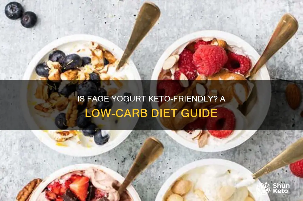 can you have fage yogurt on keto