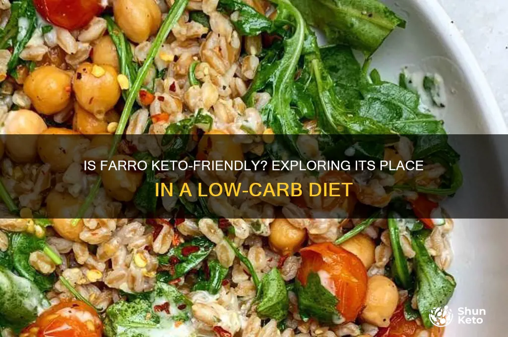 can you have farro on keto