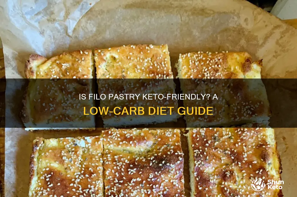 can you have filo pastry on keto