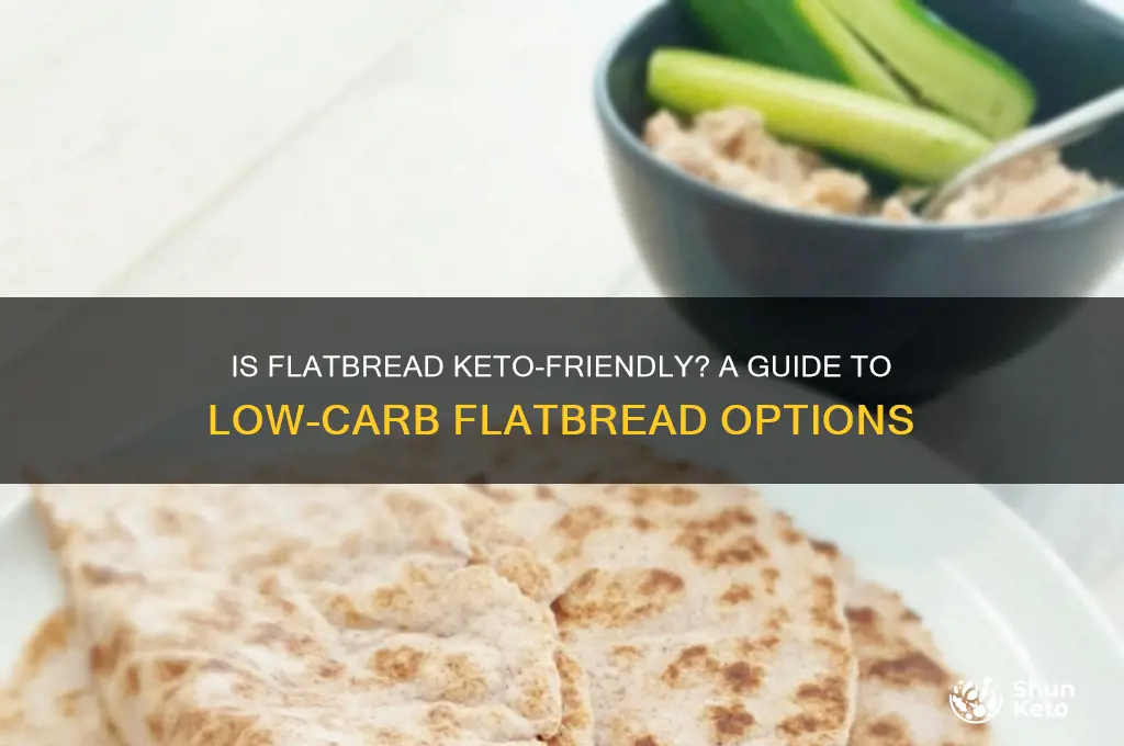 can you have flatbread on keto
