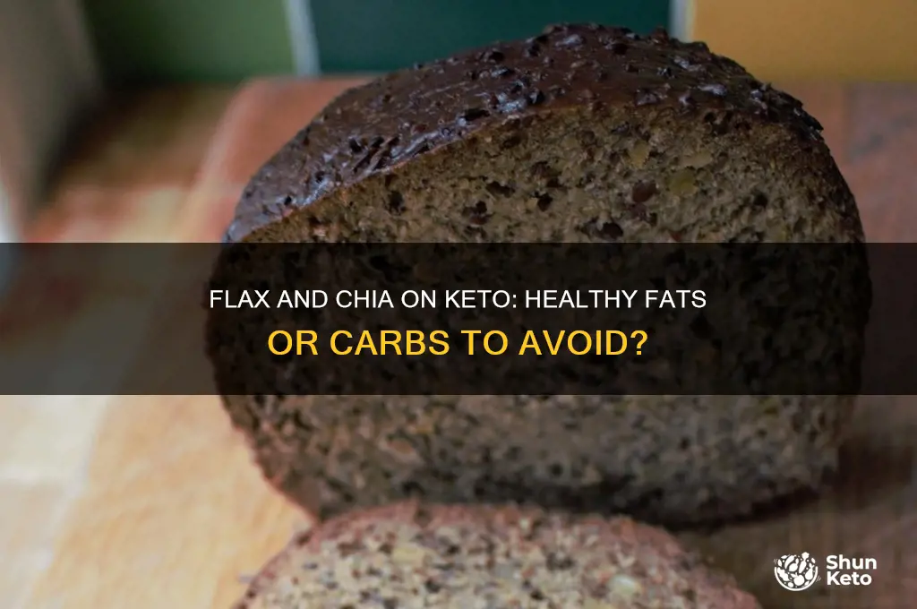 can you have flax and chia pn a keto diet