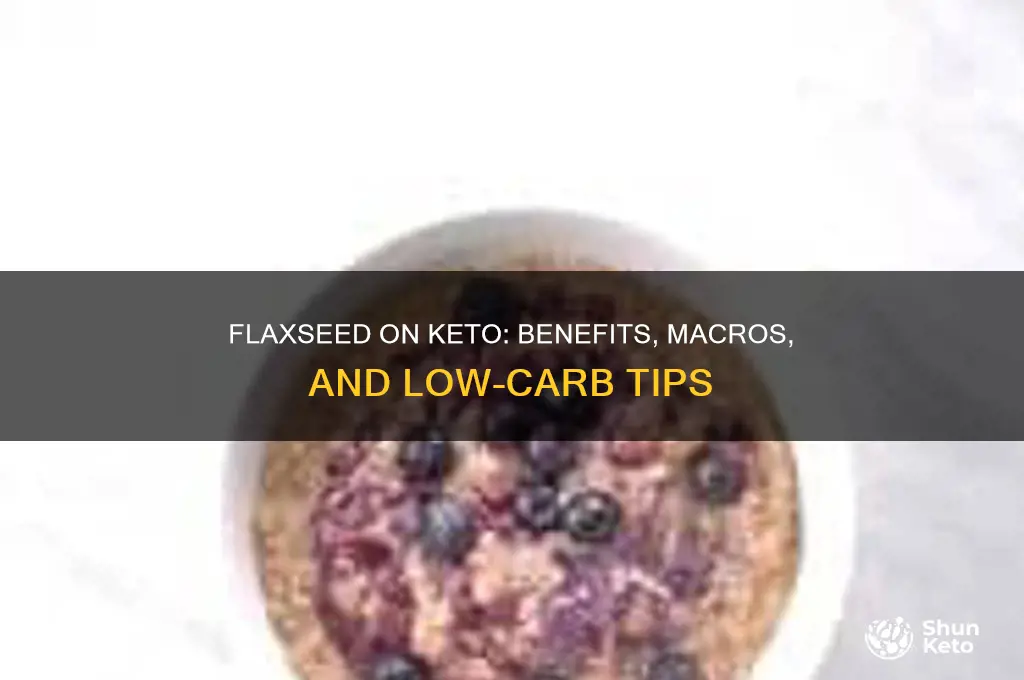 can you have flaxseed on keto diet
