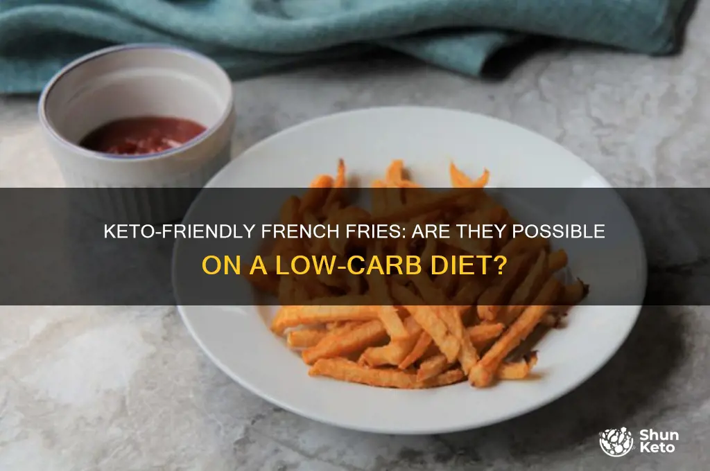can you have french fries on keto