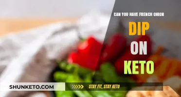 Keto-Friendly French Onion Dip: Enjoying the Classic Snack Low-Carb Style