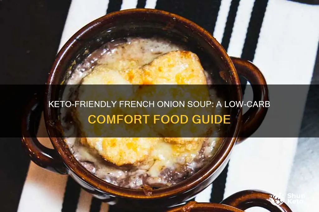 can you have french onion soup on keto