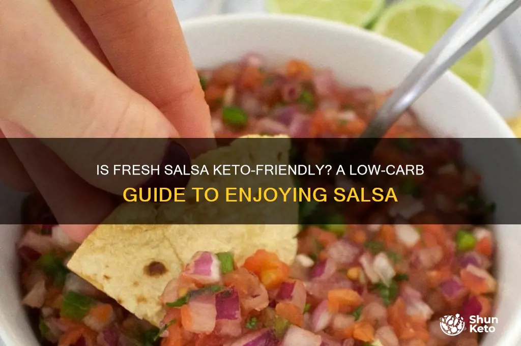 can you have fresh salsa keto