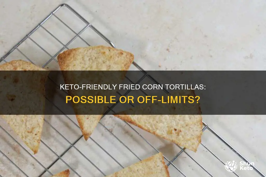 can you have fried corn tortillas on keto