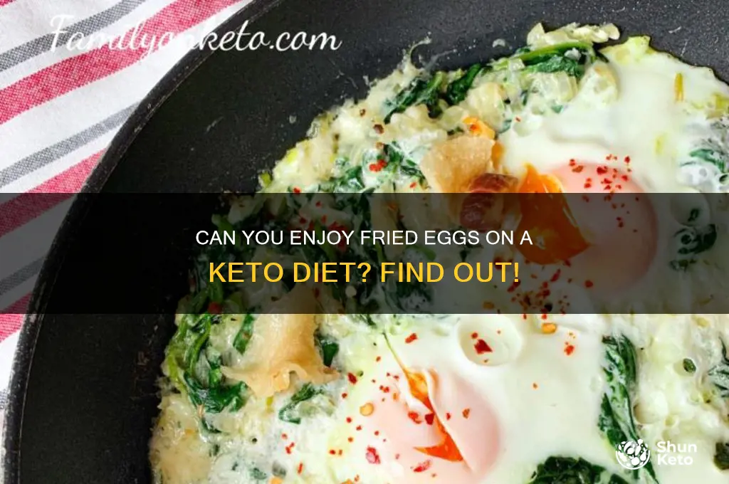 can you have fried eggs on keto