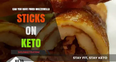 Keto-Friendly Fried Mozzarella Sticks: Indulge Without Breaking Your Diet