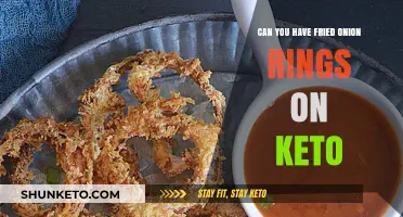 Keto-Friendly Fried Onion Rings: Crunchy, Low-Carb Snack Possibility Explored