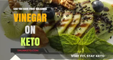 Fruit Balsamic Vinegar on Keto: A Low-Carb Condiment Guide
