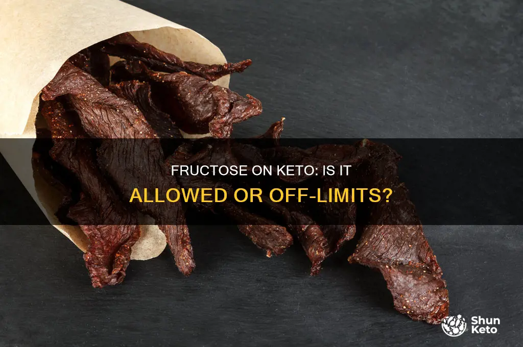can you have frutose on a keto fiet