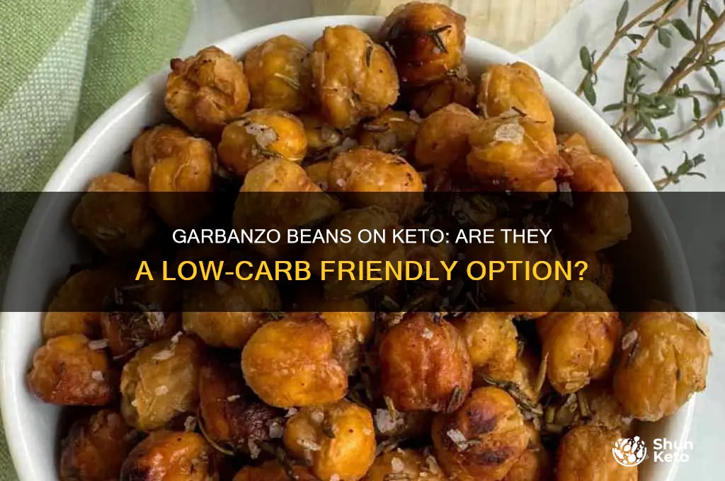 can you have garbanzo beans on keto diet