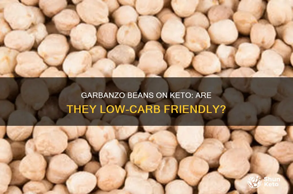 can you have garbanzo beans on keto
