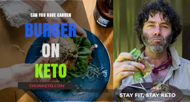 Keto-Friendly Garden Burger: A Low-Carb Veggie Option for Your Diet