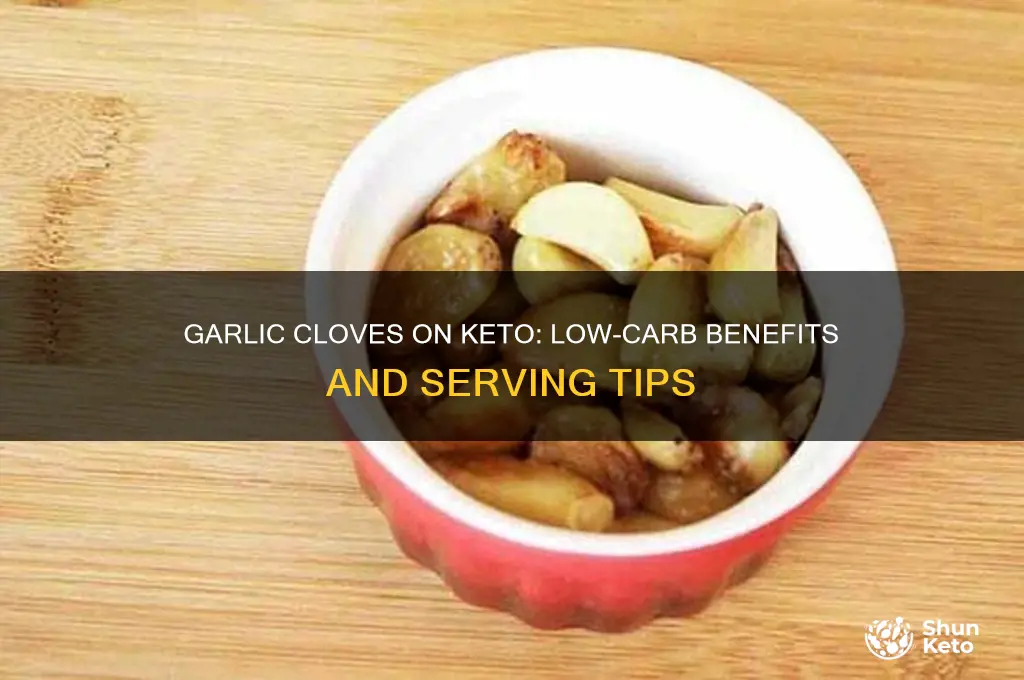 can you have garlic cloves on keto