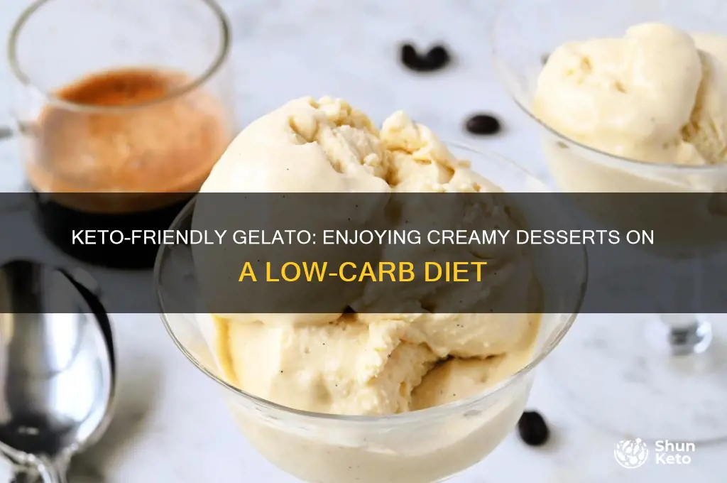 can you have gelato on keto diet