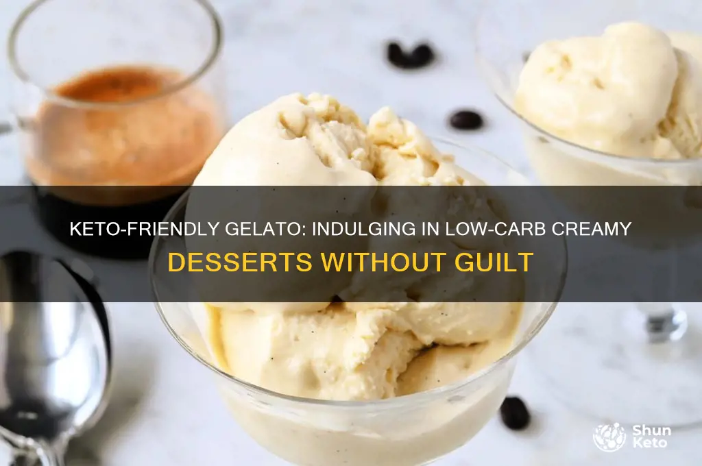 can you have gelato on keto