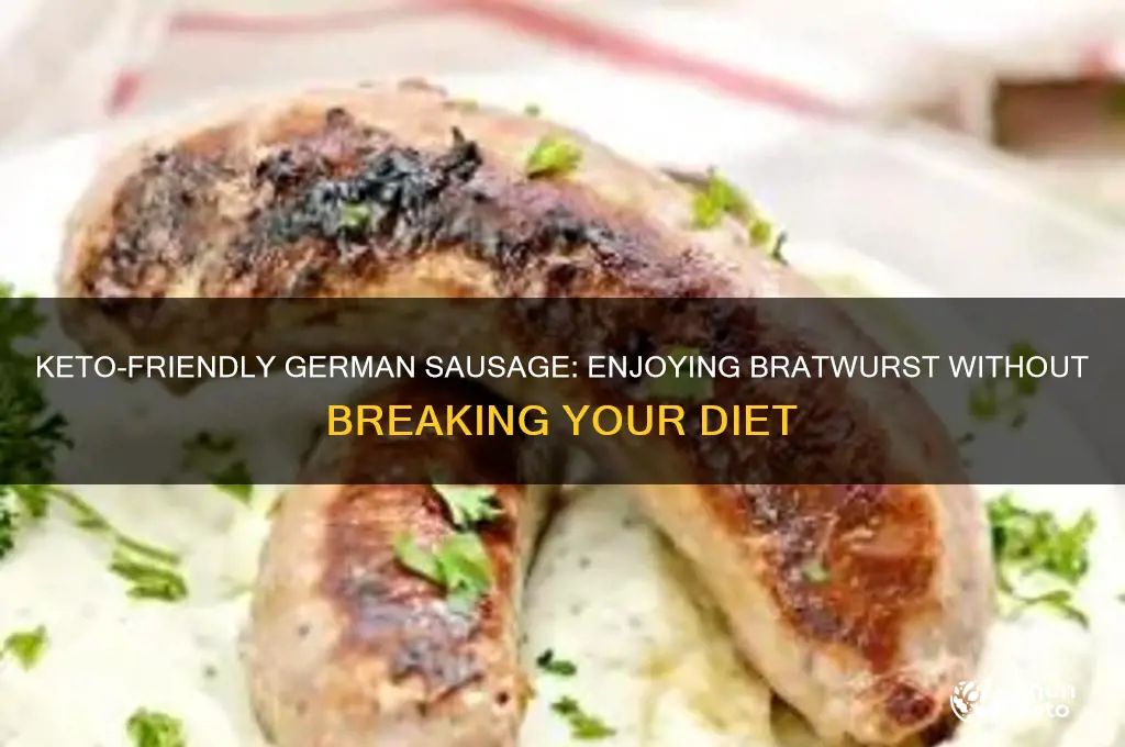 can you have german sausage on keto
