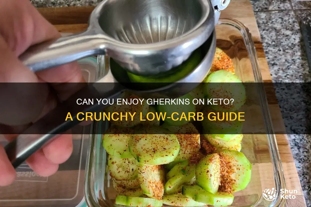 can you have gherkins on keto