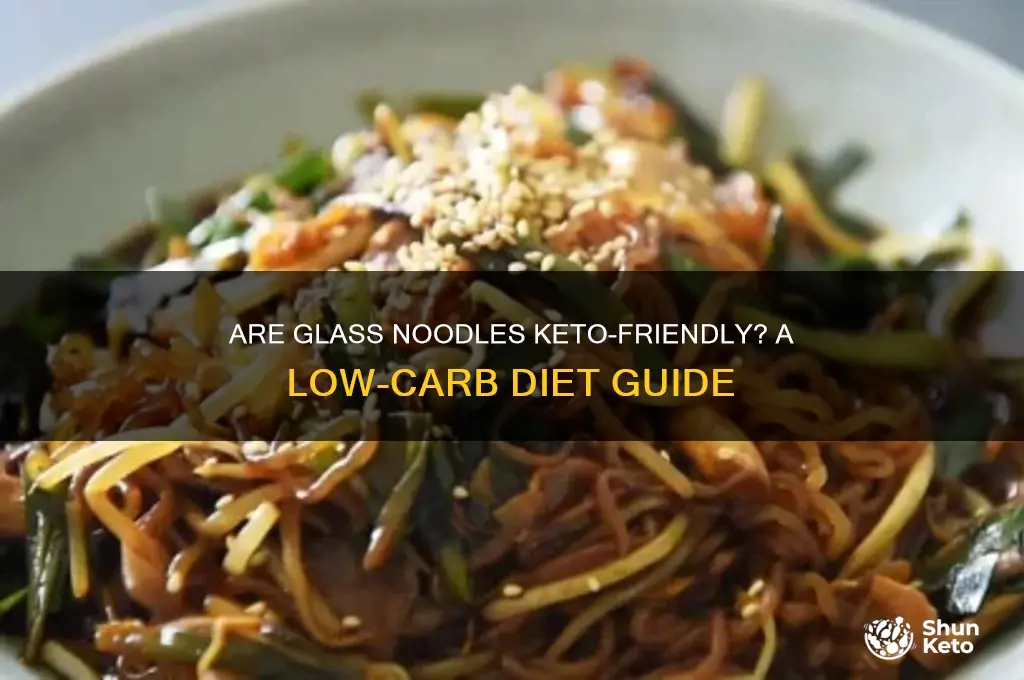 can you have glass noodles on keto