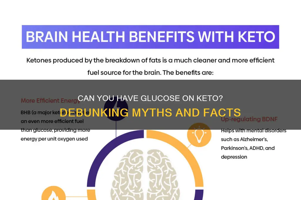 can you have glucose on keto