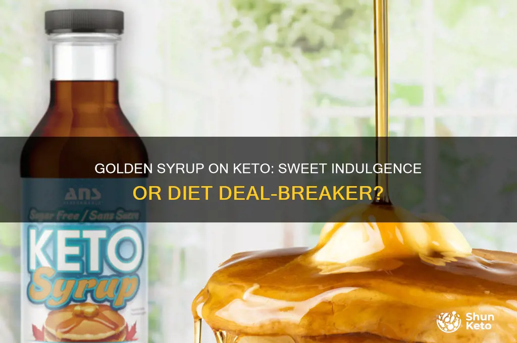 can you have golden syrup on keto