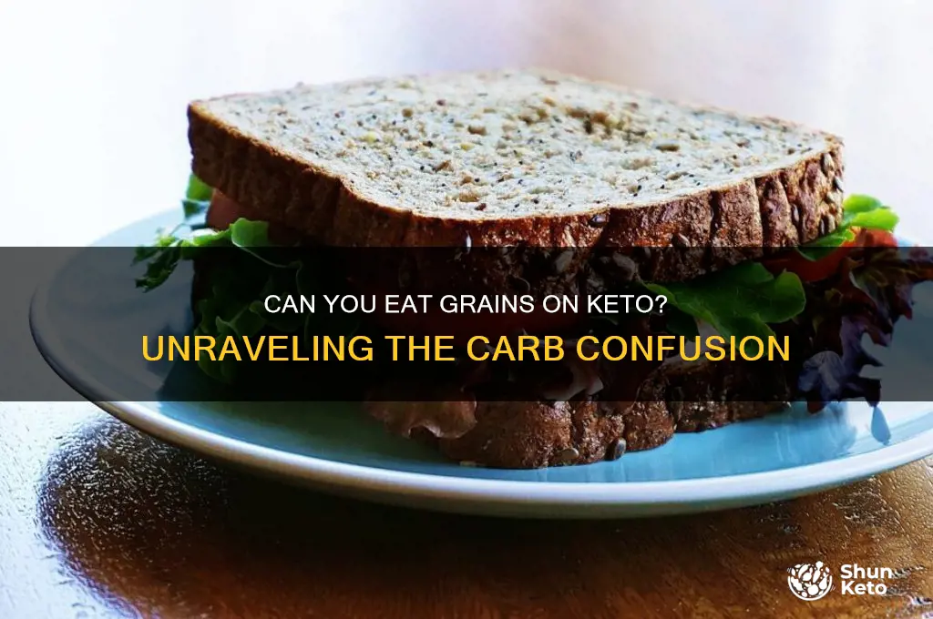 can you have grains on keto