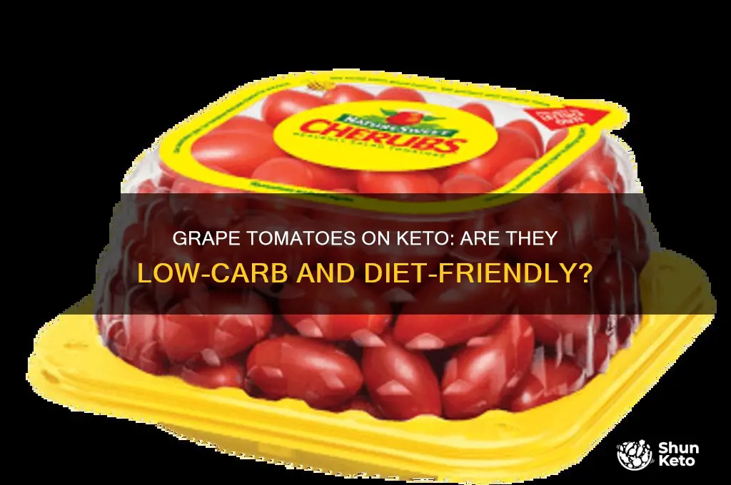 can you have grape tomatoes on keto diet