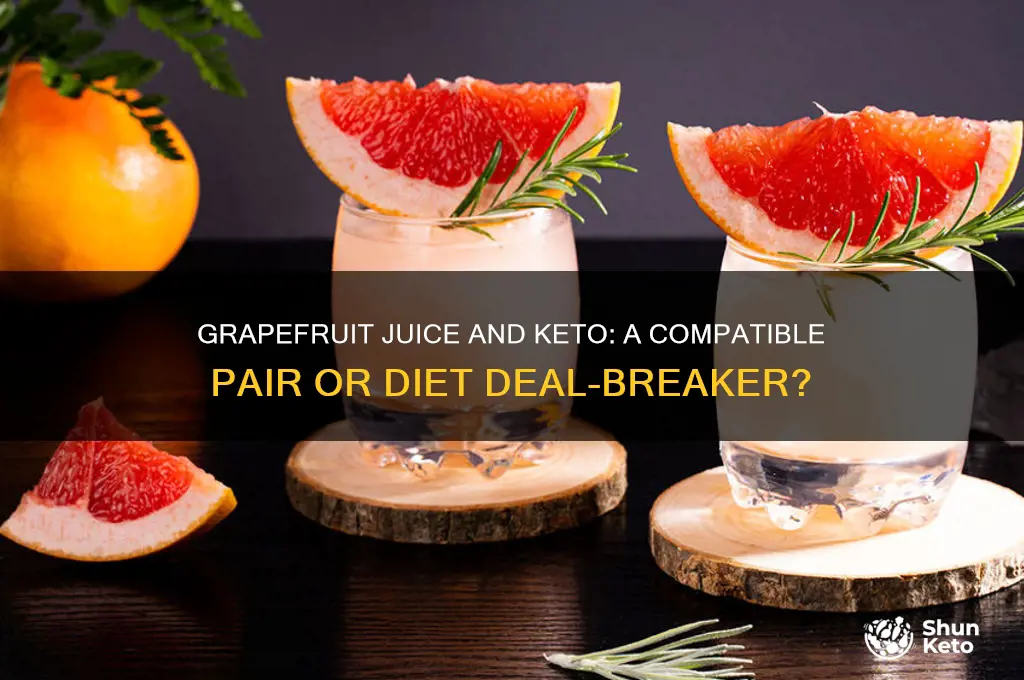 can you have grapefruit juice on keto diet