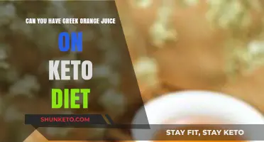 Greek Orange Juice on Keto: Is It a Low-Carb Option?