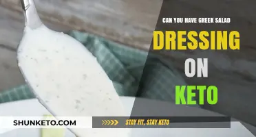Keto-Friendly Greek Salad Dressing: A Healthy Low-Carb Option?