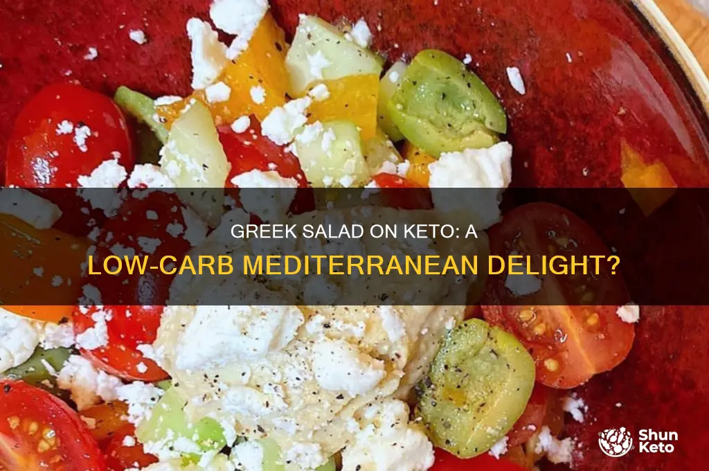 can you have greek salad on keto diet