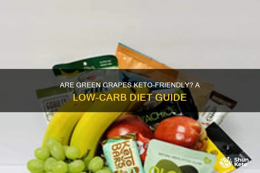can you have green grapes on the keto diet