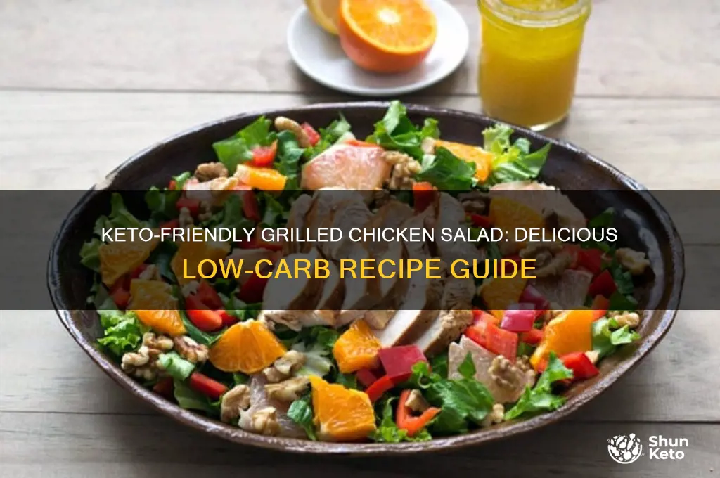 can you have grilled chicken salad on keto