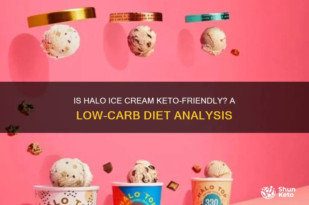 can you have halo ice cream on a keto diet