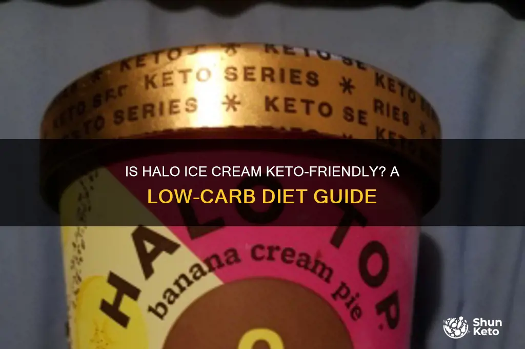 can you have halo ice cream on keto