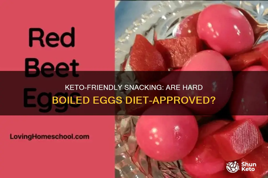 can you have hard boiled eggs on keto