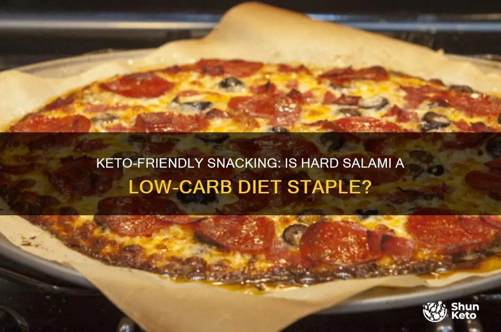 can you have hard salami on keto