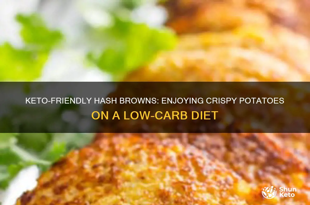 can you have hash browns on keto diet