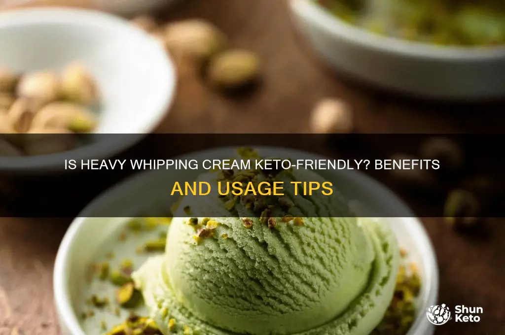 can you have heavy whipping cream on keto
